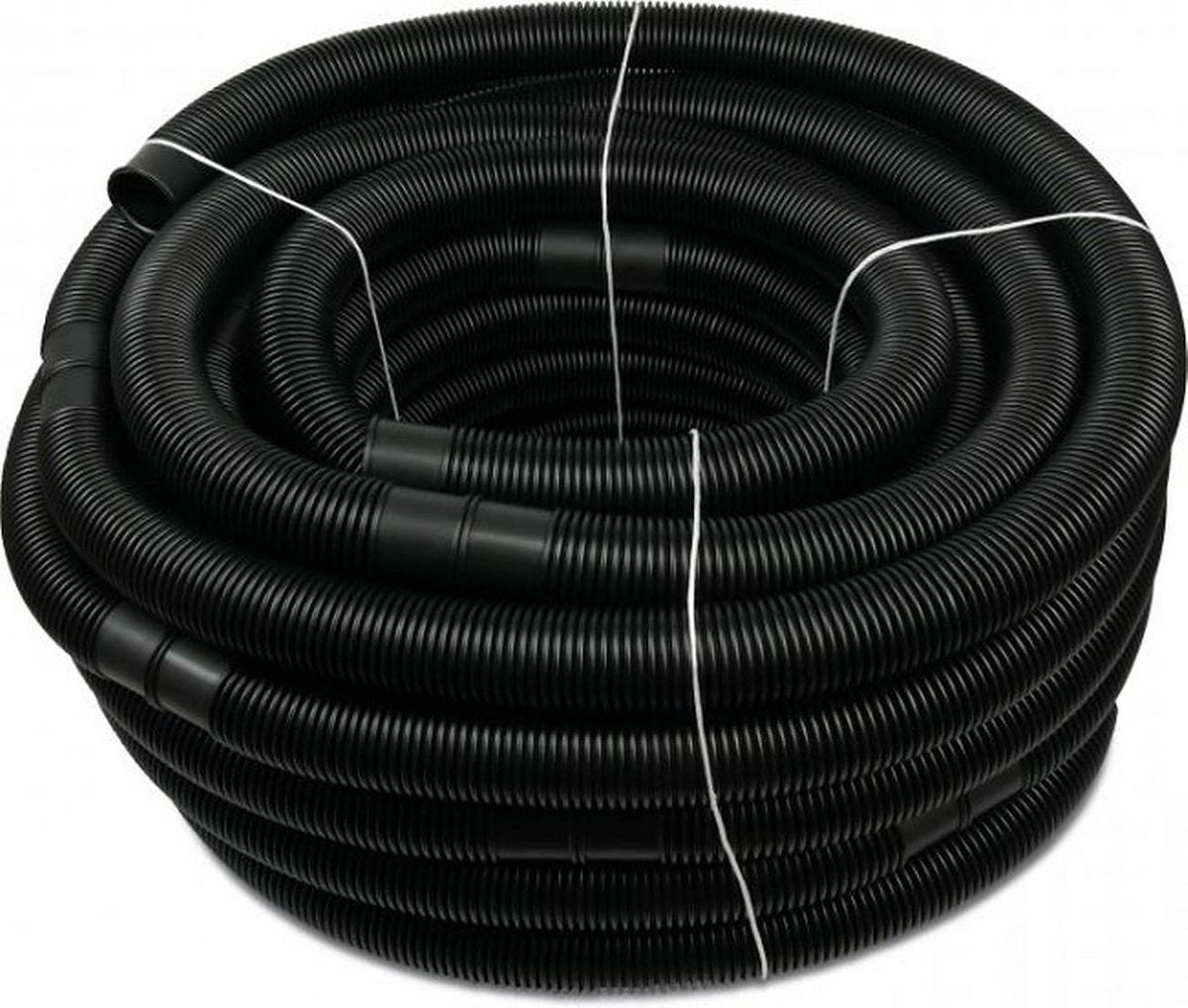 Zwarte filtratie slang 38mm